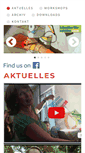 Mobile Screenshot of kuenstler-fuer-schueler.de